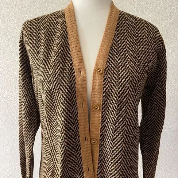New Vintage 70s KORET OF CALIFORNIA wool sweater sz 38 - Picture 8 of 12